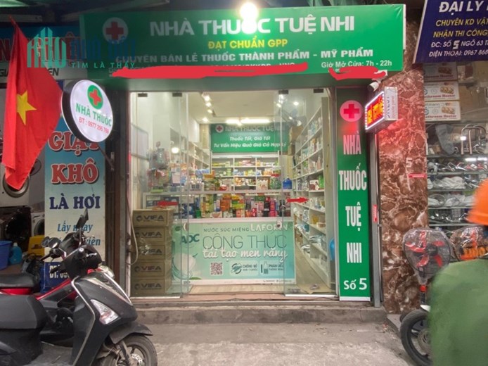 Mình sang nhượng nhà thuốc ngon, đẹp, rẻ Cầu Giấy
