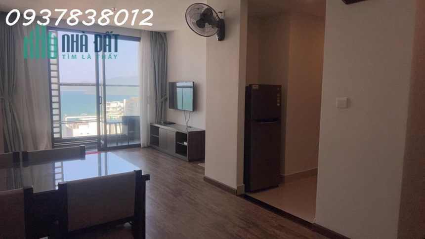 CHO THUÊ CHCC VIRGO . TRUNG TÂM Tp NHA TRANG  View xéo biển : GIÁ 13 triệu/ tháng