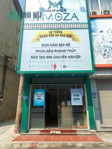 Cho thuê cửa hàng kinh doanh ở Nguyên Xá - gần ĐH Công Nghiệp Hà Nội