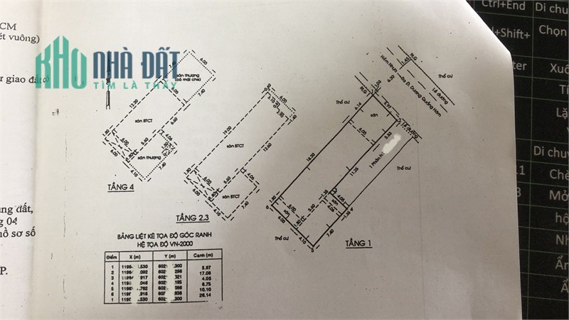 Nhà ngộp Dương Quãng Hàm, Phường 5, Gò Vấp – Đường rộng 10m, 192m2, 4 tầng