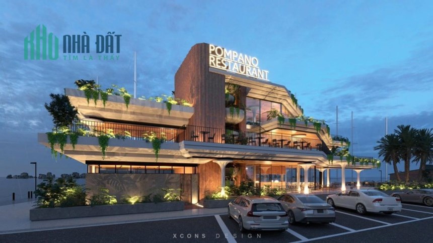 Cho thuê siêu mặt bằng lớn nhất thảo điền, Góc 2MT Quốc Hương. 40x50(2000m2) giá 250 triệu.tháng