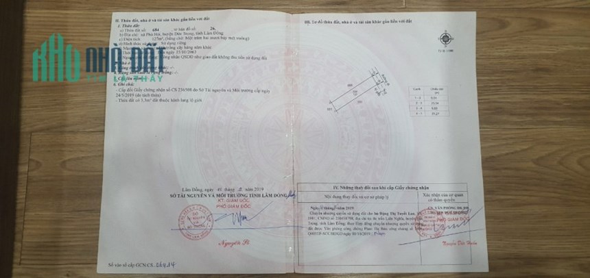 CHÍNH CHỦ CẦN BÁN Lô Đất Vị Trí Đắc Địa Tại Xã Phú Hội Đức Trọng, Lâm Đồng