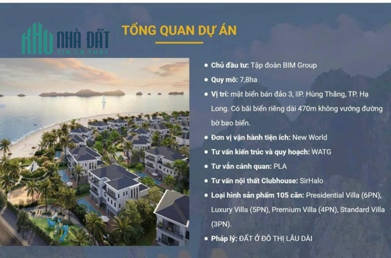 MỞ BÁN Chung Cư Cao Cấp View Biển Dự Án CRYSTAL HOLIDAYS HARBOUR VÂN ĐỒN - Everland Group