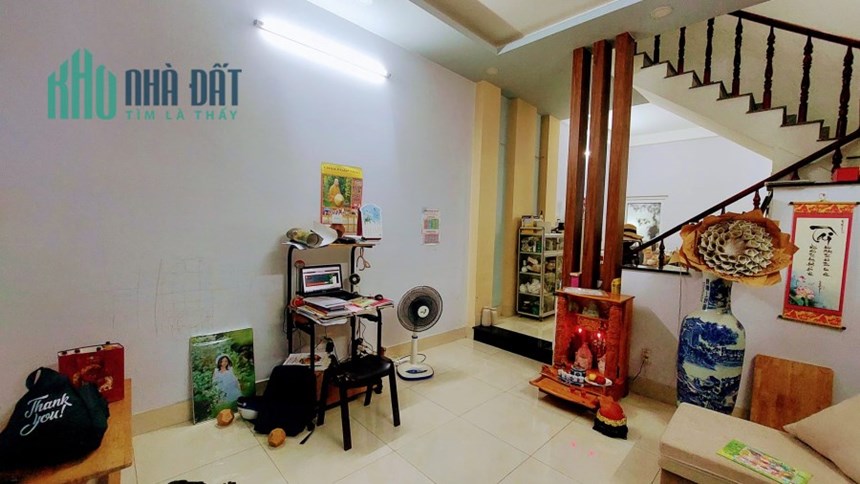 KHU PHÂN LÔ ĐƯỜNG 6M, AN PHÚ ĐÔNG QUẬN 12 - 3 TẦNG BTCT, 4 PN, KHU DÂN TRÍ, NHÀ MỚI Ở NGAY, CHỈ HƠN
