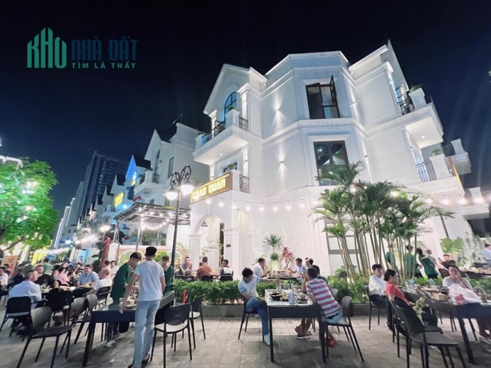 Cho thuê Shophouse kinh doanh nhà hàng đối diện Vin Uni - Vinhomes Ocean Park Gia Lâm