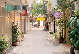 NHÀ 5 TẦNG MẶT NGÕ THÔNG KINH DOANH ÔTÔ 7 CHỖ ĐỖ CỬA - PHÂN LÔ - 2 MẶT TIỀN BUÔN BÁN KINH DOANH CÁC