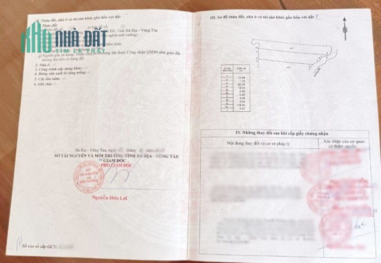 Bán 2 sào đất đẹp 19.5m x 92m (2000m2) Xã Phước Long Thọ, Đất Đỏ - Giá 2 Tỷ