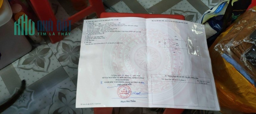 CHÍNH CHỦ CẦN BÁN Lô Đất Vị Trí Đắc Địa Tại Huyện U Minh - Cà Mau
