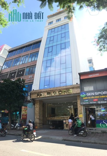 Cho Thuê Tòa Văn Phòng 9 Tầng Mặt Phố Nguyễn Khang. DT 120m2. Mt 8m.Giá 8000USD