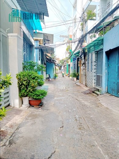 Nhà thuê trệt, lửng mặt hẻm thông Dương Bá Trạc P1Q8 - 8.5 Triệu