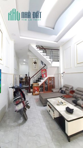 Nhà 3 tầng mới, hẻm ôtô đường Tám Danh P4Q8. Giá 6 tỷ TL