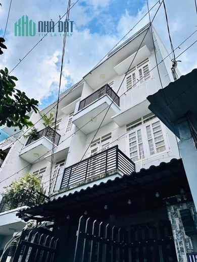 Bán nhà 3 tầng BTCT hẻm xe hơi 5M, nh 4.6x13M Chỉ 4 tỷ x