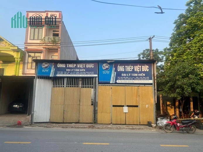 CẦN BÁN ĐẤT TRUNG TÂM MẶT PHỐ TX CÓ SẴN NHÀ XƯỞNG