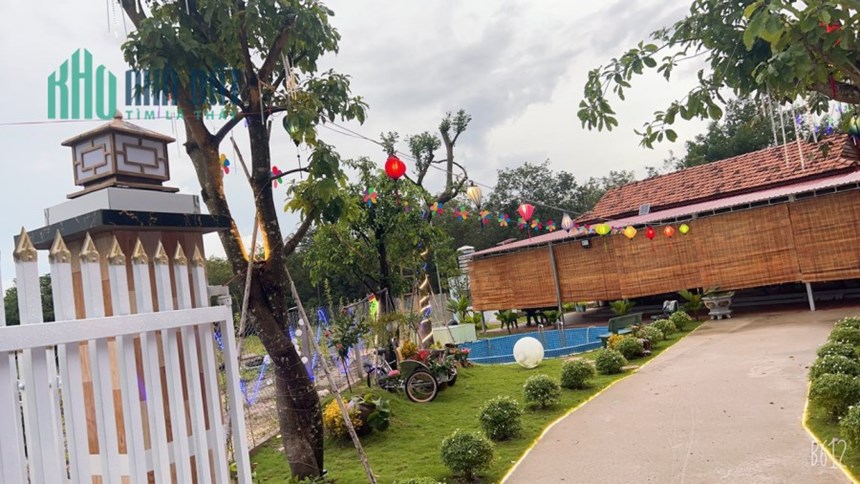 CHÍNH CHỦ BÁN NHÀ ĐẤT SÂN VƯỜN NGHỈ DƯỠNG TẠI DẦU TIẾNG, BÌNH DƯƠNG