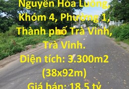 Sở Hữu Ngay Lô Đất Đẹp Vị Trí Đắc Địa Tại Đường Nguyễn Hòa Luông