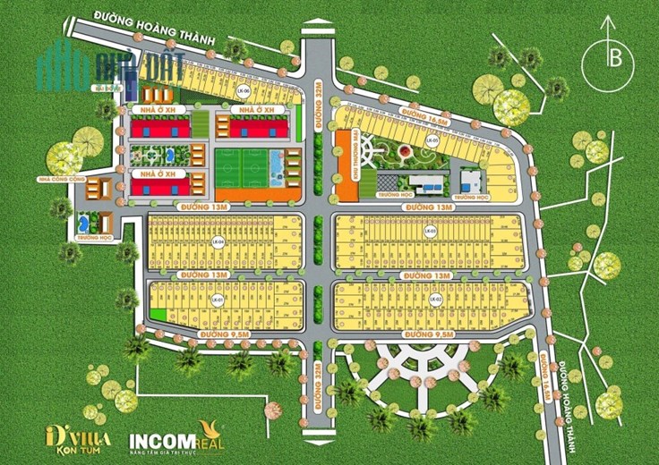 Cần Bán Đất Nền Tại Dự Án khu đô thị D'Villa Kon Tum