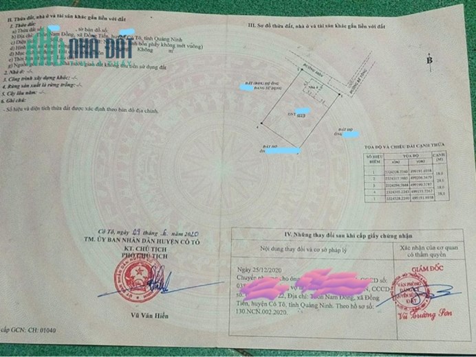 ĐẤT NỀN CÔ TÔ GIÁ RẺ DIỆN TÍCH RỘNG GẦN BẾN CẢNG BIỂN BẮC VÀN