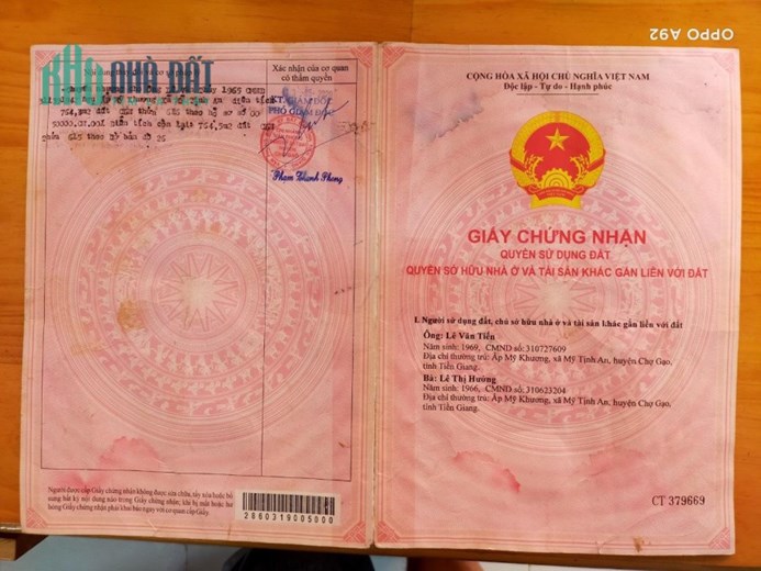 Sở Hữu Ngay Lô Đất Vườn Đẹp Vị Trí Đắc Địa Tại Chợ Gạo