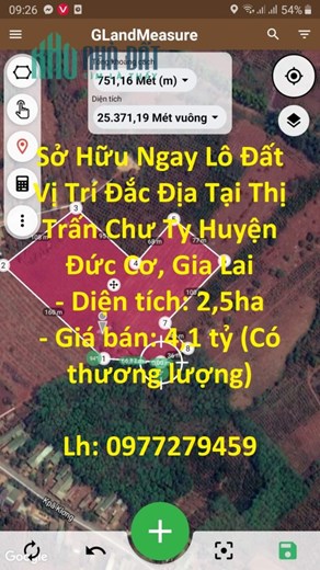 Sở Hữu Ngay Lô Đất Vị Trí Đắc Địa Tại Thị Trấn Chư Ty Huyện Đức Cơ, Gia Lai