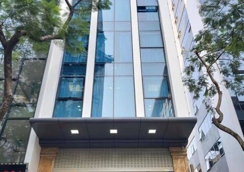 BÁN NHÀ MẶT PHỐ HOÀNG QUỐC VIỆT- 8 TẦNG- THÔNG SÀN- THANG MÁY- KD- 90M