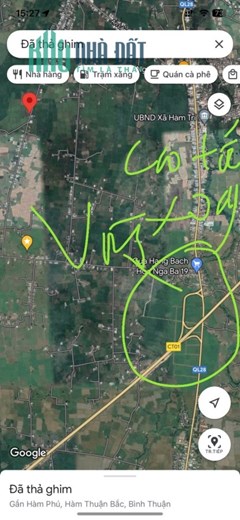Chính Chủ Cần Bán Lô Đất Thổ cư Mặt Tiền bê tông lớn Vị Trí Đẹp Tại Bình Thuận