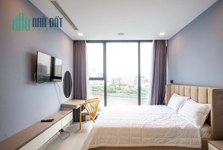 Cho thuê CH Vinhomes Golden River, 2PN 61m2 view Landmark 81,  22tr/tháng