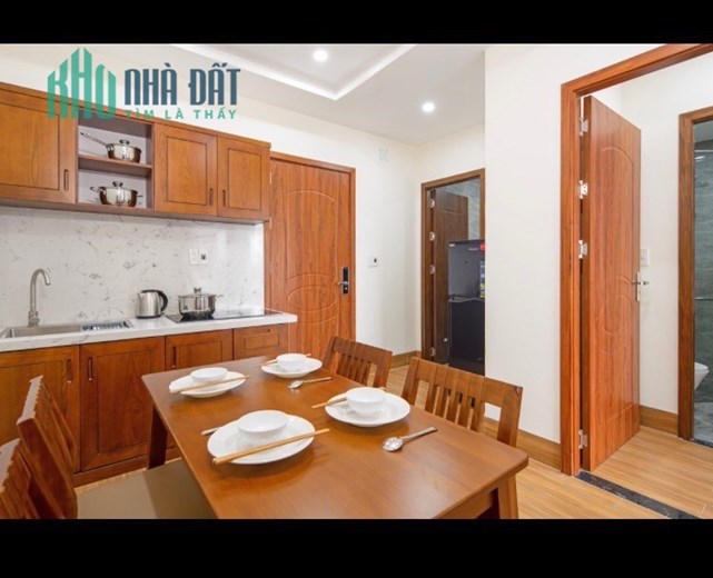 Tòa nhà căn hộ đối diện RIESORT FURAMA 6 tầng có thang máy- 11 phòng-720tr/năm giá giảm từ 13 tỷ
