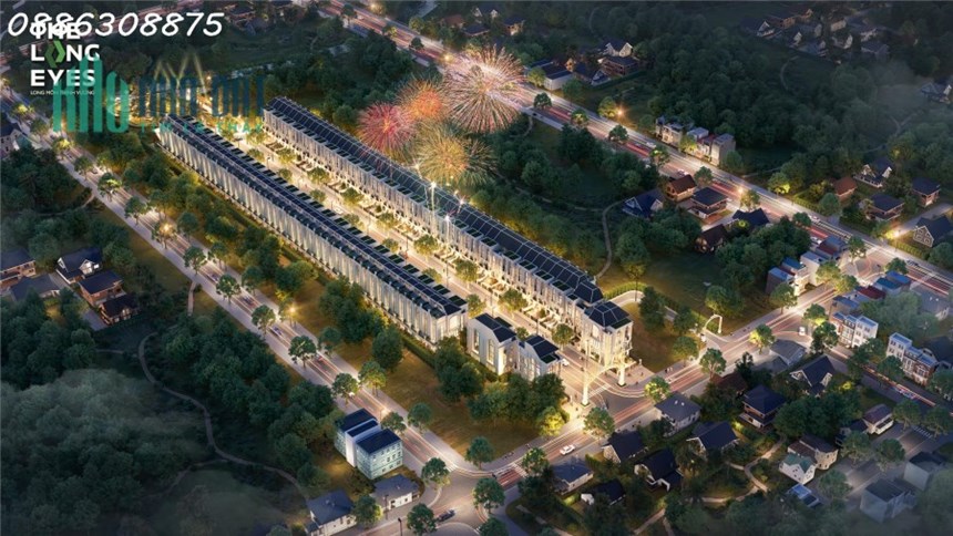 Đất nền The Long Eyes 2 Mặt Tiền  85m giá chỉ 192 Triệu Sông Thao Trảng Bom