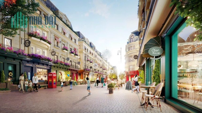 Bán Shophouse đường 11.5m, nhìn sang biệt thự KĐT Hạ Đình