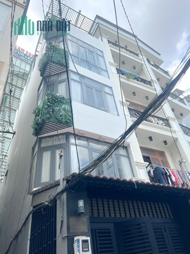Nhà hẻm ôtô sát MT Dương Bá Trạc 4 tầng P1Q8 giá 7 tỷ680