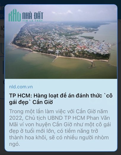 Cần tiền bán lô đất An Thới Đông, X.An Thới Đông, Cần Giờ 1,87tỷ