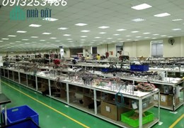 Cho thuê nhà xưởng đẹp tại Vĩnh Phúc