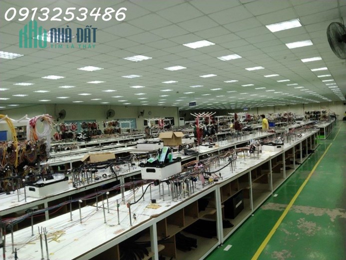 Cho thuê nhà xưởng đẹp tại Vĩnh Phúc