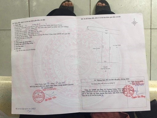 Bán gấp 5 lô đất An Thới Phú Quốc Kiên Giang