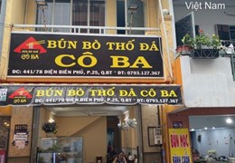 Cần Sang Gấp Mặt Bằng Quận Bình Thạnh Đang kinh doanh Bán Bún Bò Thố Đá Cô Ba.