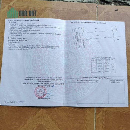 HOT!!!CHÍNH CHỦ Cần Bán Gấp Lô Đất Mặt Tiền Đẹp Vị Trí Đắc Địa Tại Huyện Củ Chỉ- Tp Hcm