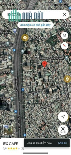 Bán lô đất đường Nguyễn Cửu Vân, Phường 17, Bình Thạnh 36tỷ