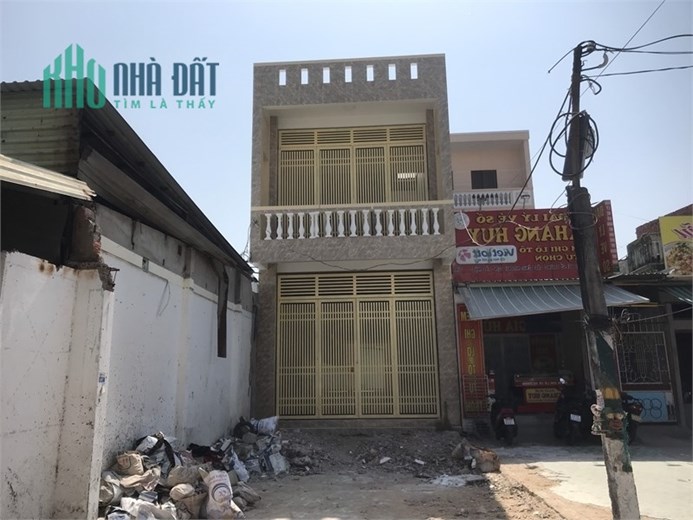 Cho thuê nhà mặt tiền 1T1L mới đường bình giã p10, vt cạnh chợ rạch dừa