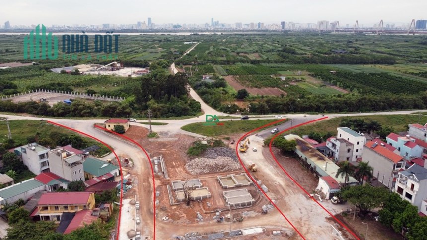 BÁN ĐẤT ĐẤU GIÁ TÀM XÁ ĐÔNG ANH - LÔ GÓC 86M KHU X2 THÔN ĐÔNG