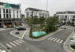 Cho thuê nhà mặt phố KĐT Garden City Thạch Bàn- 120m2 * 4 tầng đối diện trường TTPH Thạch Bàn kinh