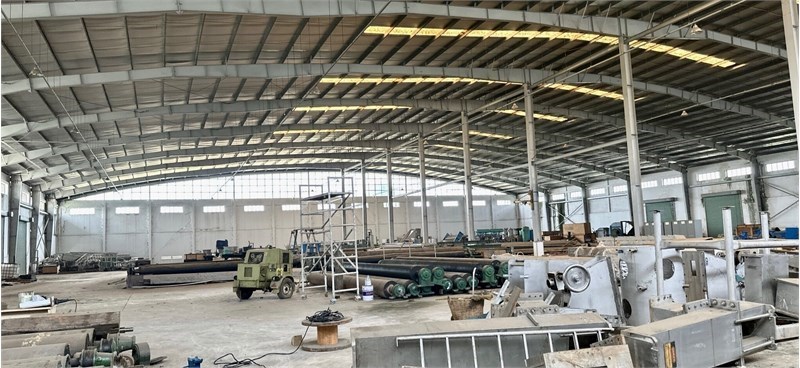 Nhà Xưởng Ngoài khu công nghiệp. vị trí thuận lợi dễ tuyển công nhân, phục vụ sản xuất