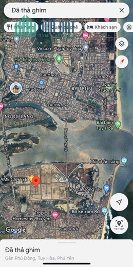 121m2 Khu Đô Thị Nam Tuy Hòa, Khu Bà Điều, TP Tuy Hòa, Đường nhựa 25m, Biển 500m