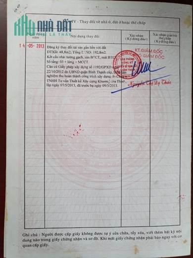 Cần vốn Bán nhà Nguyễn Khuyến, phường 12, Bình Thạnh