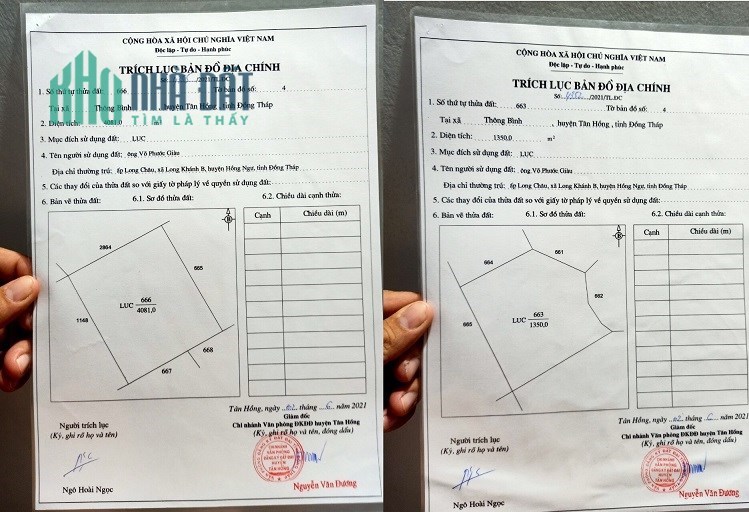 CHÍNH CHỦ Bán Gấp Lô Đất Vị Trí Đẹp Tại Tân Hồng - Giá Cực Rẻ