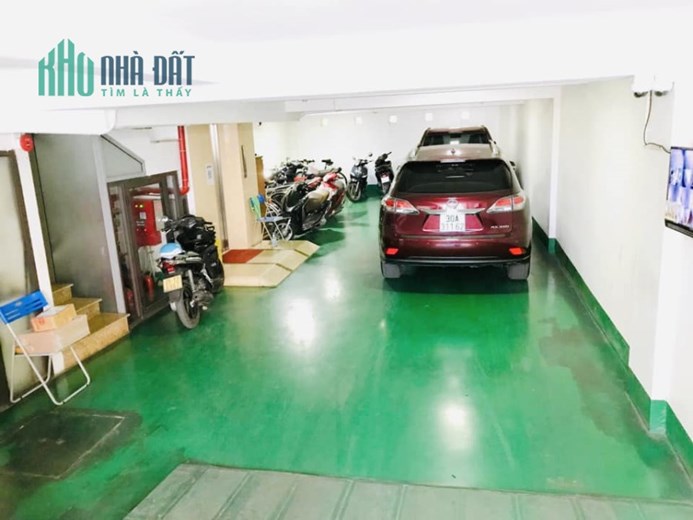 BÁN SIÊU PHẨM MẶT PHỐ TRUNG TÂM QUẬN BA ĐÌNH - APARTMENT 8 TẦNG 1 HẦM - THANG MÁY - LÔ GÓC 3 THOÁNG