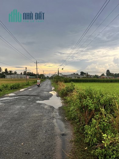 Bán lô đất mặt tiền đường Ấp Cao Su, Long Giang, H.Bến Cầu, Tây Ninh