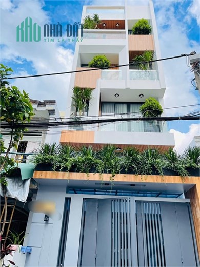 Gấp giảm 3 tỷ!  Huỳnh Văn Nghệ, Phường 15, Tân Bình – 81m2, 6 tầng, thang máy.