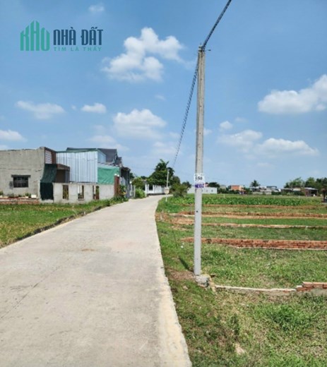 bán đất Khu Công Nghiệp Đức Hòa 3, Mỹ Hạnh Bắc, sổ hồng riêng, sang tên ngay