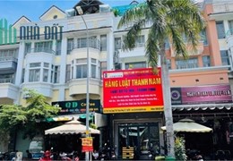 Mặt bằng mặt tiền Trần Trọng Cung, P.Tân Thuận Đông