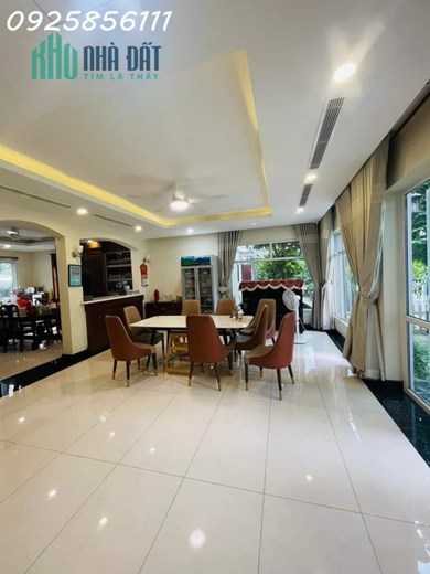 Biệt thự sân vườn cao cấp Garden Homes Hiệp Bình Phước 464m View sông